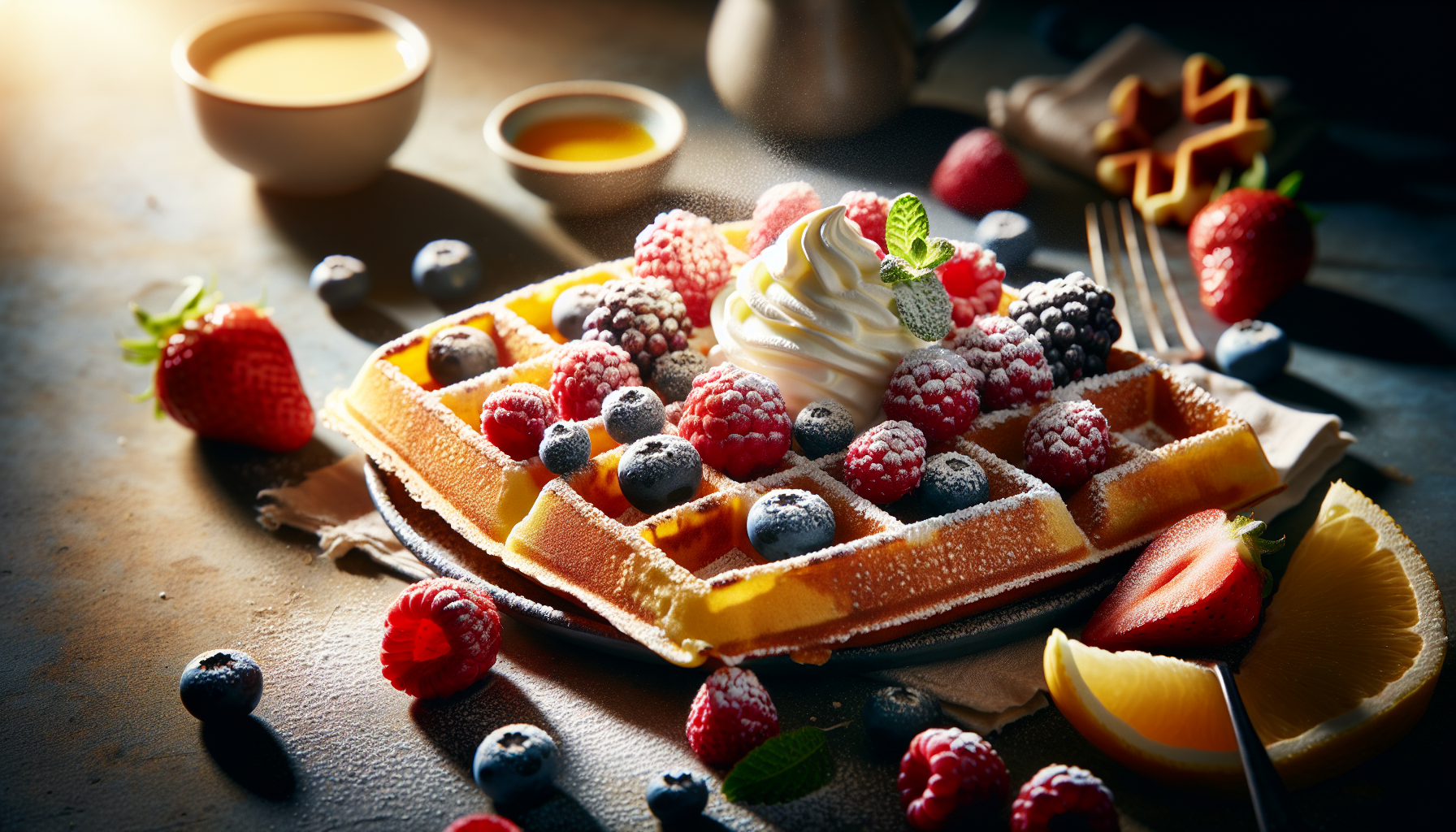 waffle ricetta